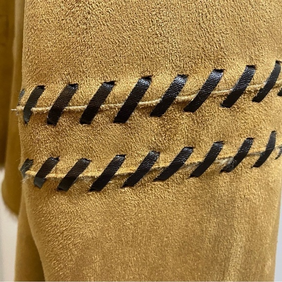 NEW Fur Suede Reversible Western Jacket - Picture 13 of 14